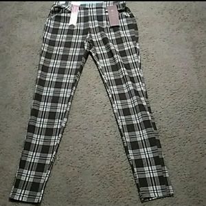 NWT Plaid pants